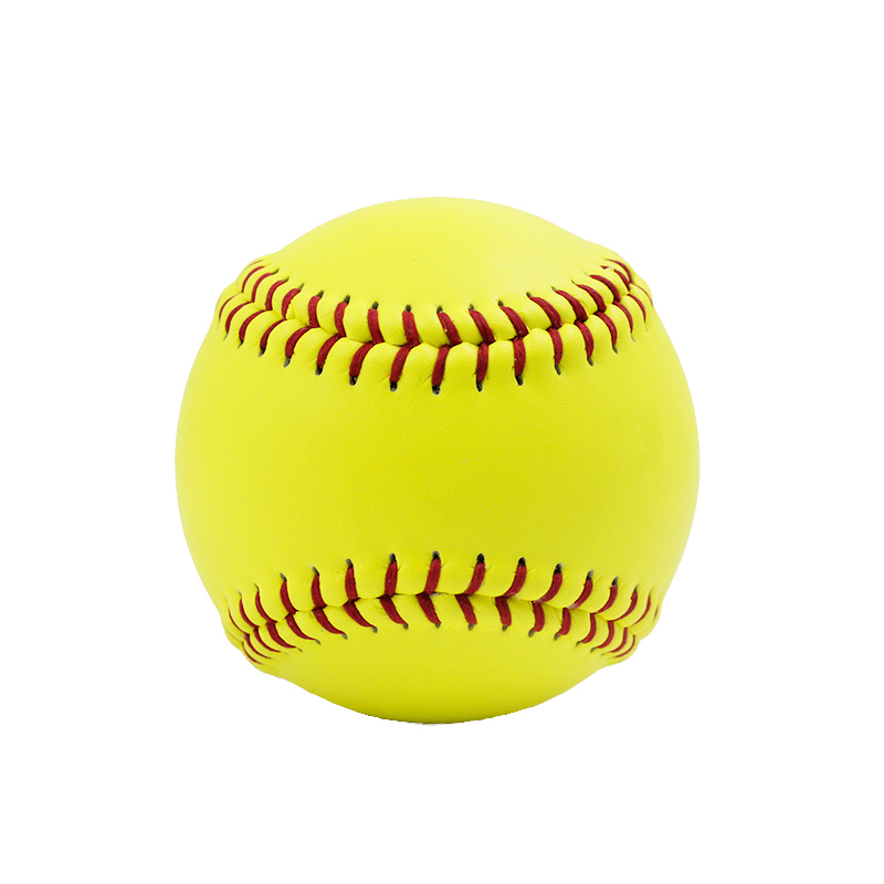 Prix ​​usine 12 pouces jaune cuir de vache Softball haute qualité liège Center officiel DREAM SEAM Fastpitch 12 'USA NFHS