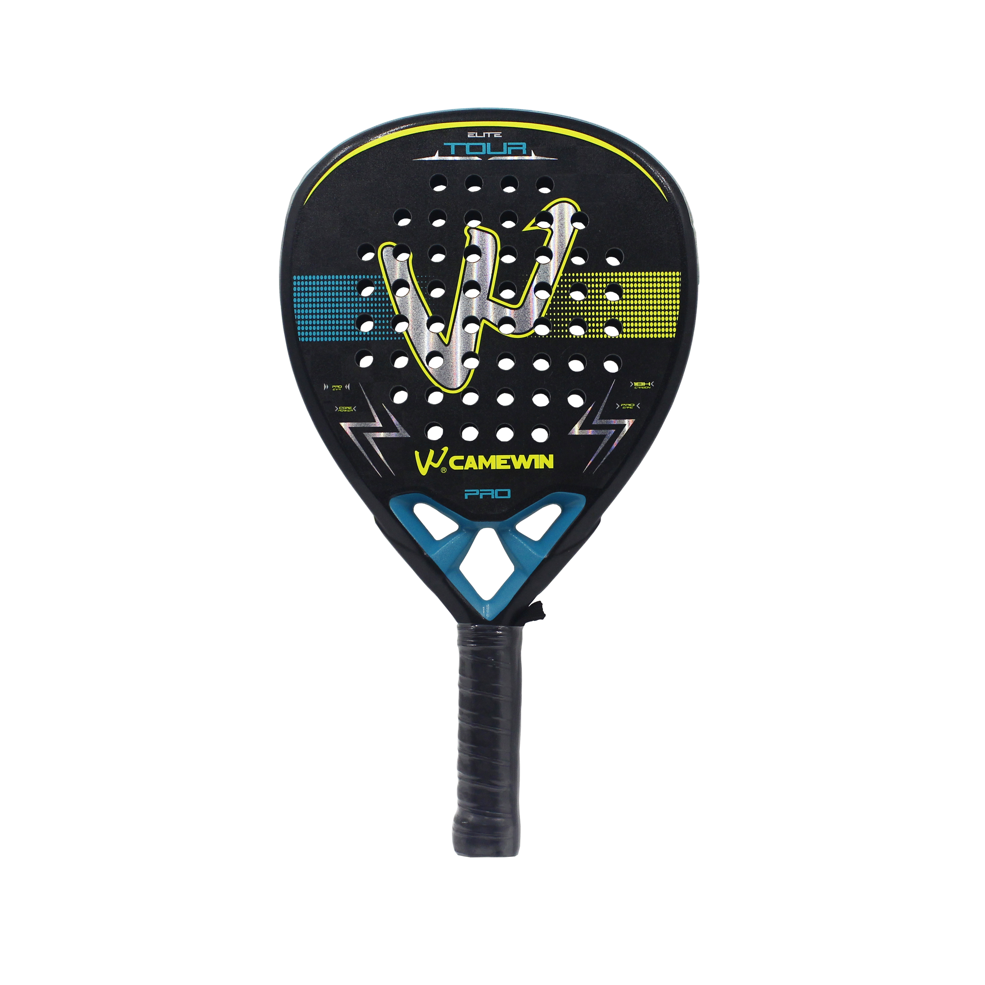 Surface en Fiber de carbone pour raquette de Padel, avec noyau en mousse EVA à mémoire de forme flexible, raquettes de Tennis