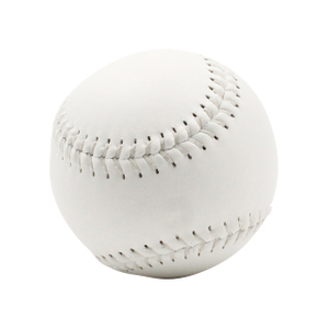 Fait pour vous Cadeaux de softball Balles de softball d'entraînement en PVC ou en cuir blanc Meilleur entraînement de softball en liège