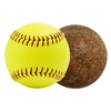 Prix ​​usine 12 pouces jaune cuir de vache Softball haute qualité liège Center officiel DREAM SEAM Fastpitch 12 'USA NFHS