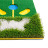 Tapis de frappe de golf de verts de parcours artificiels pratiques d'intérieur de haute qualité 