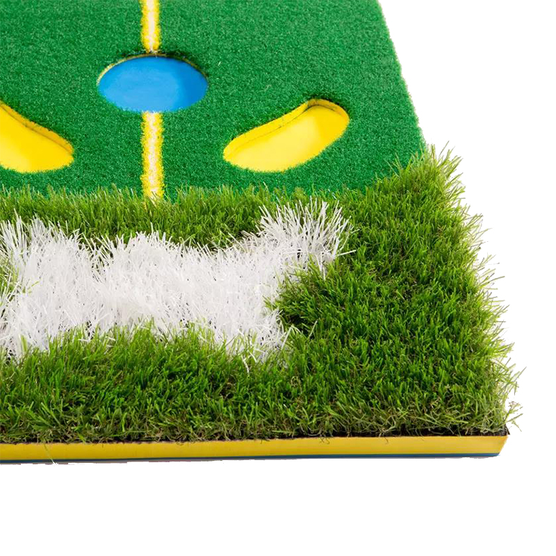 Tapis de frappe de golf de verts de parcours artificiels pratiques d'intérieur de haute qualité 