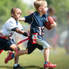 La machine à coudre, prix d'usine, taille 1 à 9, les motifs en PVC peuvent être personnalisés, Football américain pour enfants