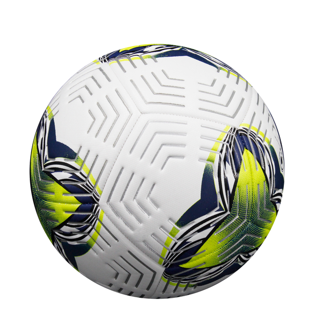 Ballon de Football en PU, haute qualité, prix d'usine, entraînement pour intérieur et extérieur, taille Standard personnalisée 3/4/5 