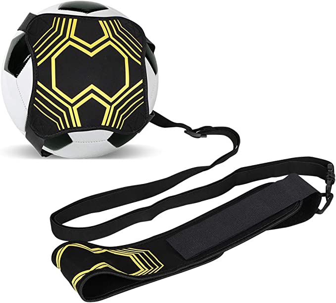 Entraîneur de football/volley-ball/rugby à prix d'usine, aide à l'entraînement en solo, compétences de contrôle, ceinture de taille réglable pour enfants et adultes, entraîneur de coup de pied de football, ceinture d'entraînement de football