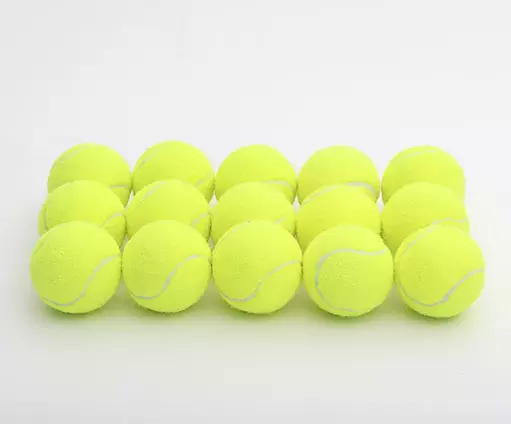 Balles de tennis professionnelles de vente chaude en plein air d'entraînement sportif personnalisé à haute élasticité