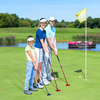 Mini putters de Golf colorés, prix d'usine, bidirectionnel pour enfants, pour golfeurs droitiers ou gauchers, longueur réglable