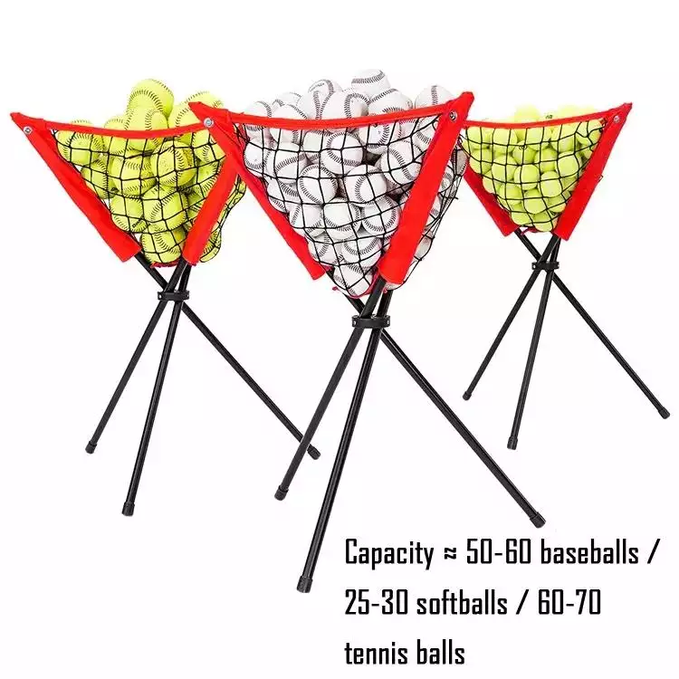 Panier de Baseball Portable et Durable de haute qualité, caddie d'entraînement au bâton, avec prix d'usine 