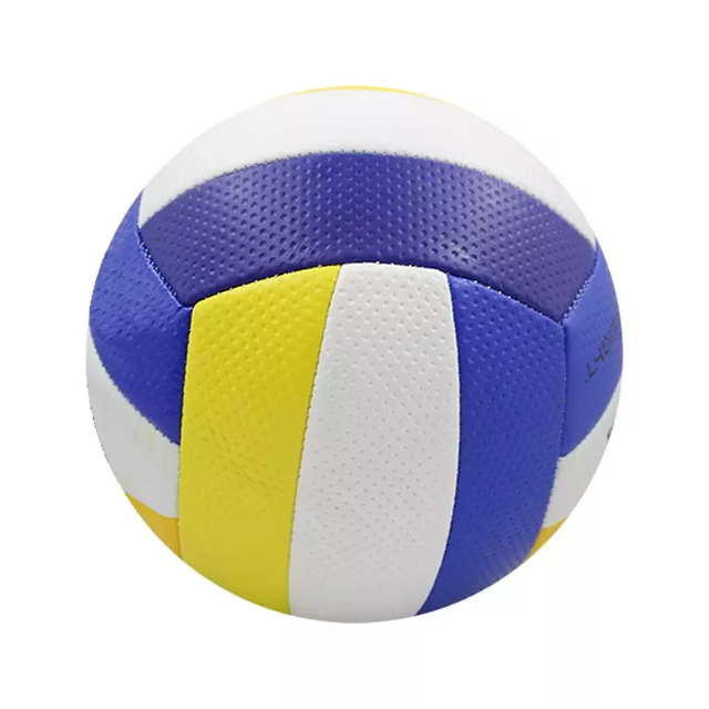 Ballon de plage personnalisé en PVC, taille officielle OEM, cuir PU, mousse douce, jeu de volley-ball, prix bon marché