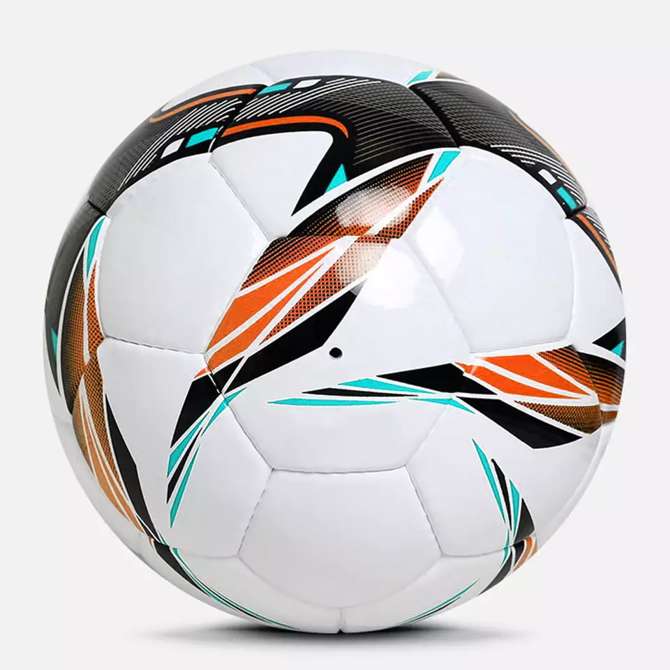 Ballon de Football professionnel, nouvelle mode, Logo personnalisé imprimé, taille et poids officiels