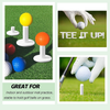 Tees de golf personnalisés, vente directe d'usine, tee en caoutchouc de golf pour terrain de pratique