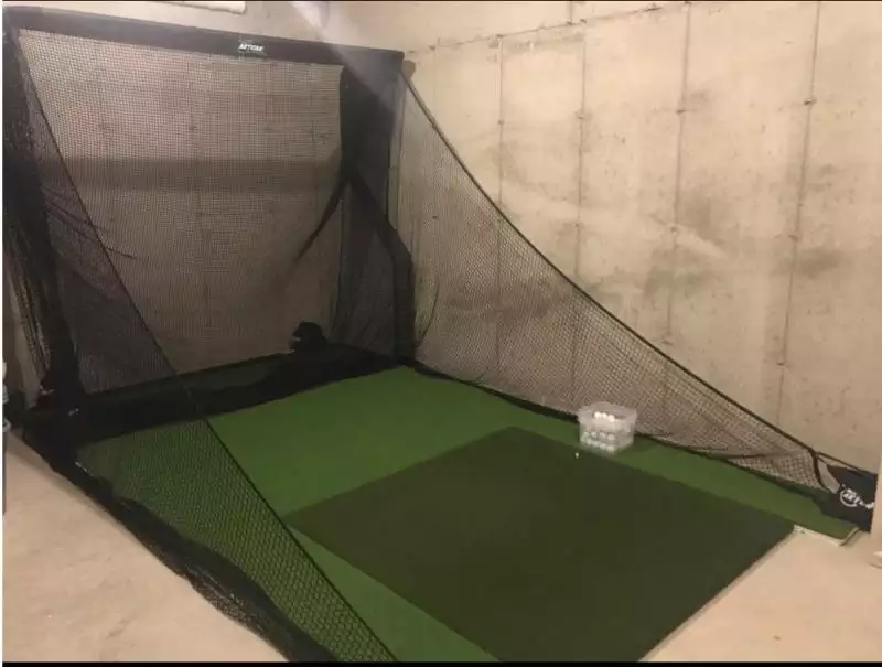 Filet de golf multi-sport portable de 7'6' de large x 7'6' de haut x 3'6' de profondeur, filet d'entraînement de frappe de golf Z avec prix bon marché, vente en gros