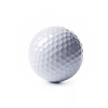 Balle de golf d\'entraînement Surlyn de couleur blanche avec logo personnalisé de haute qualité, 3 pièces 