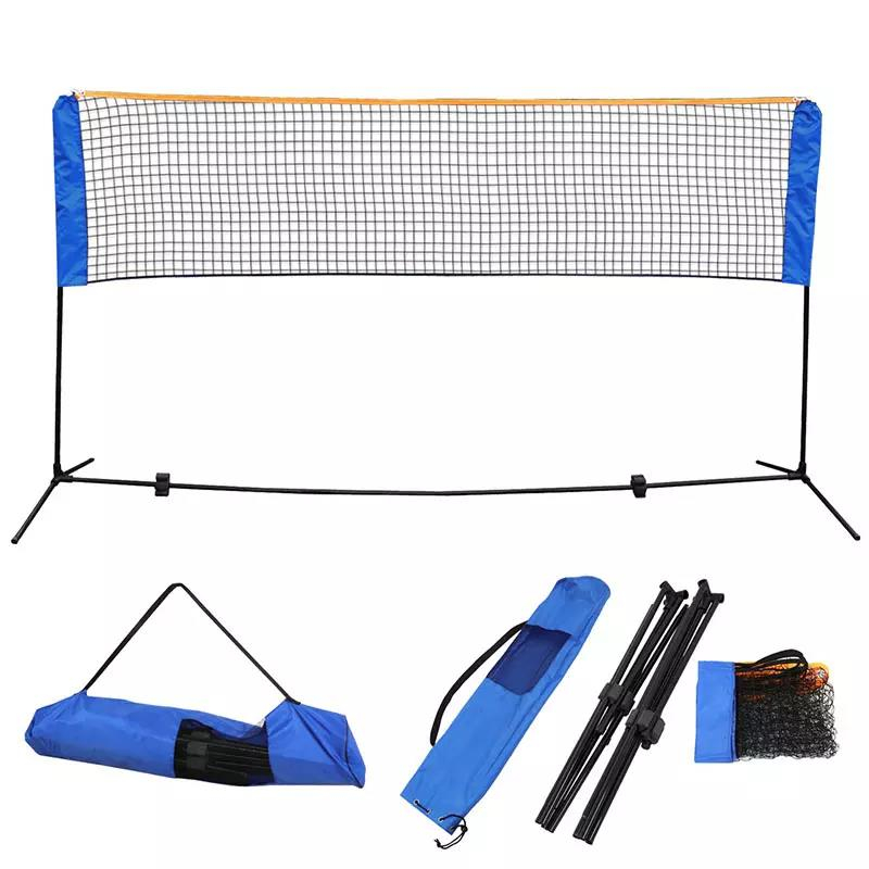 Filet de badminton de compétition multisports à hauteur réglable, portable et durable avec assemblage rapide